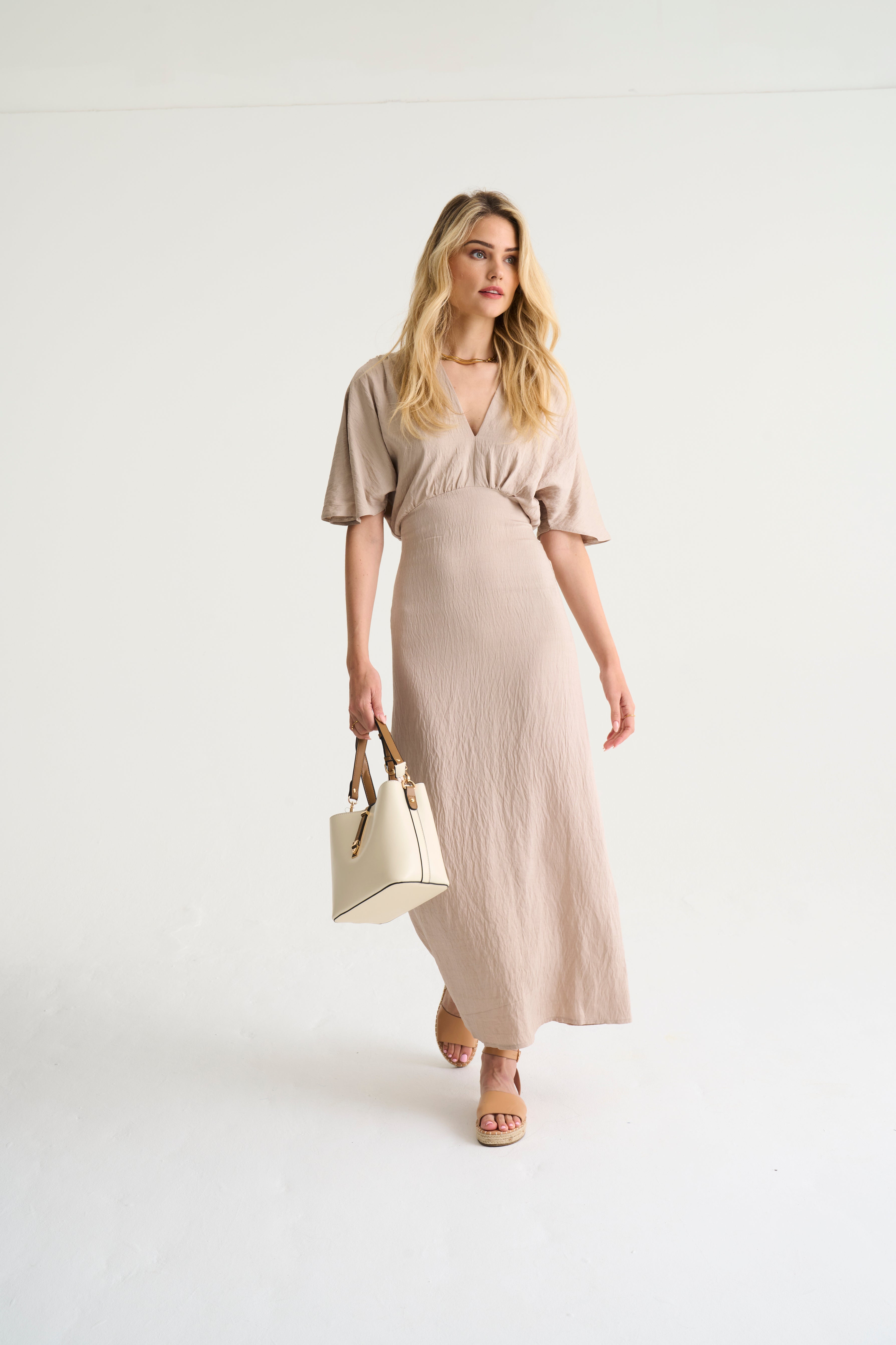 Textured Butterfly  Dress
