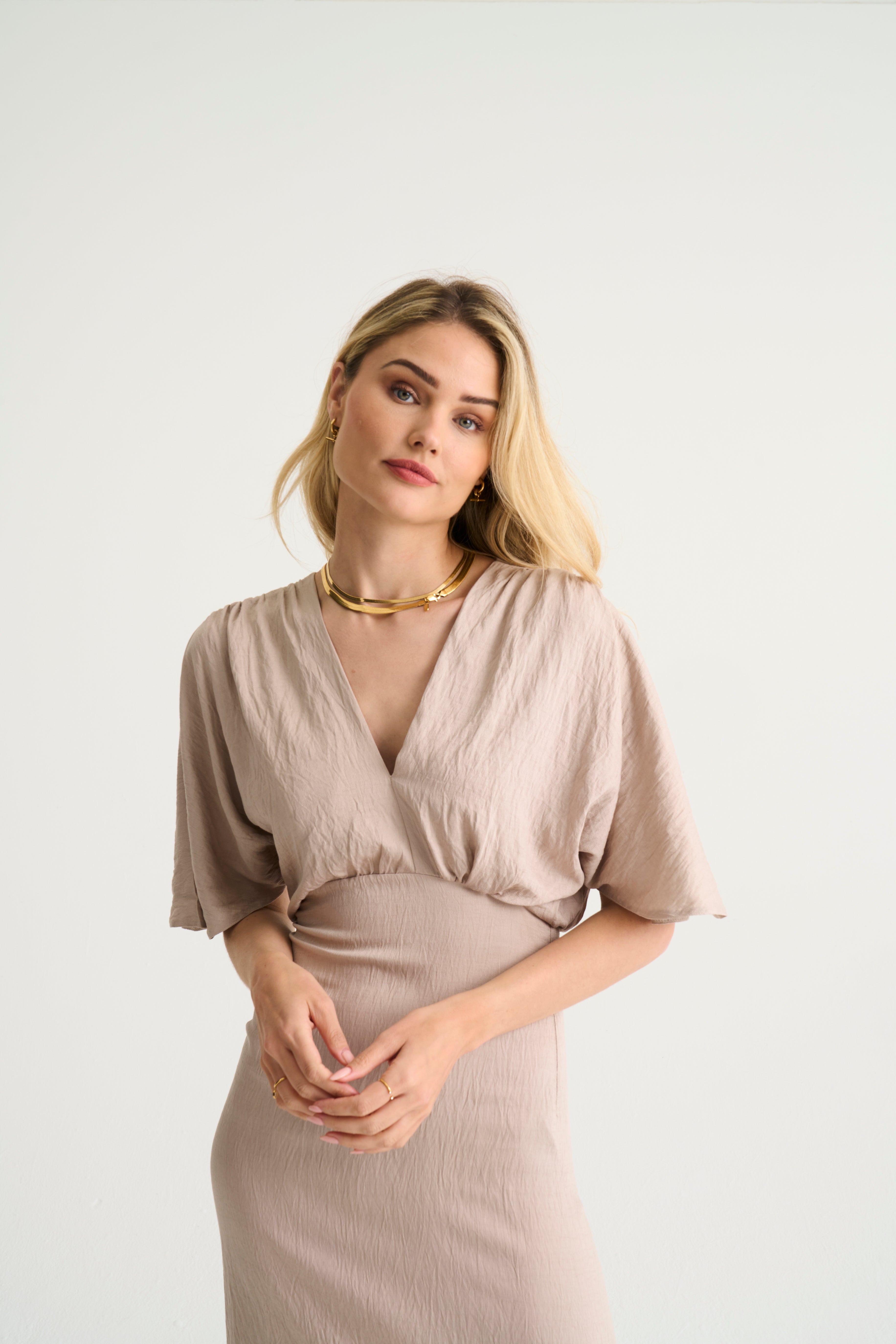 Textured Butterfly  Dress