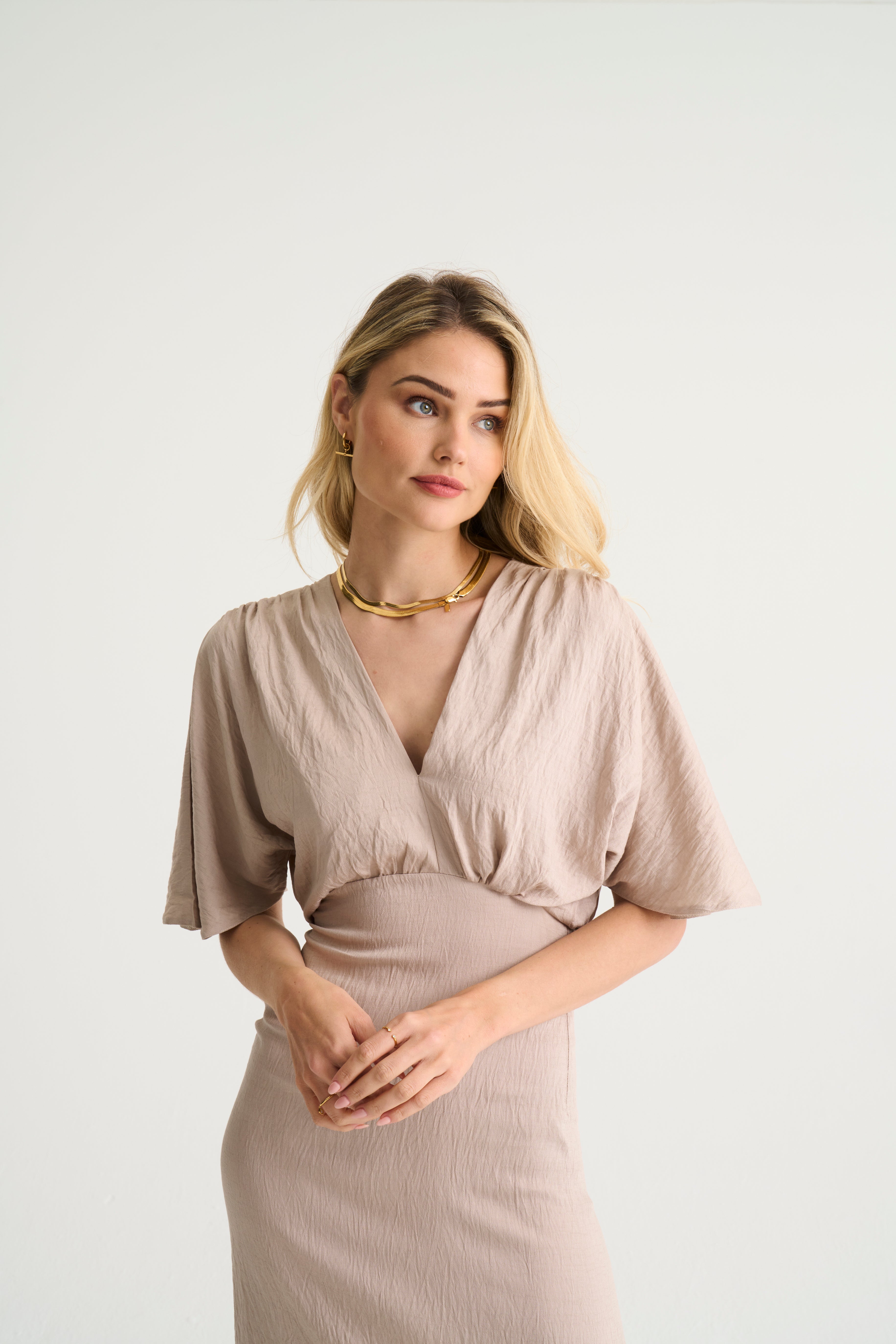Textured Butterfly  Dress