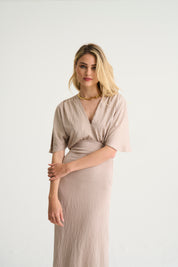 Textured Butterfly  Dress