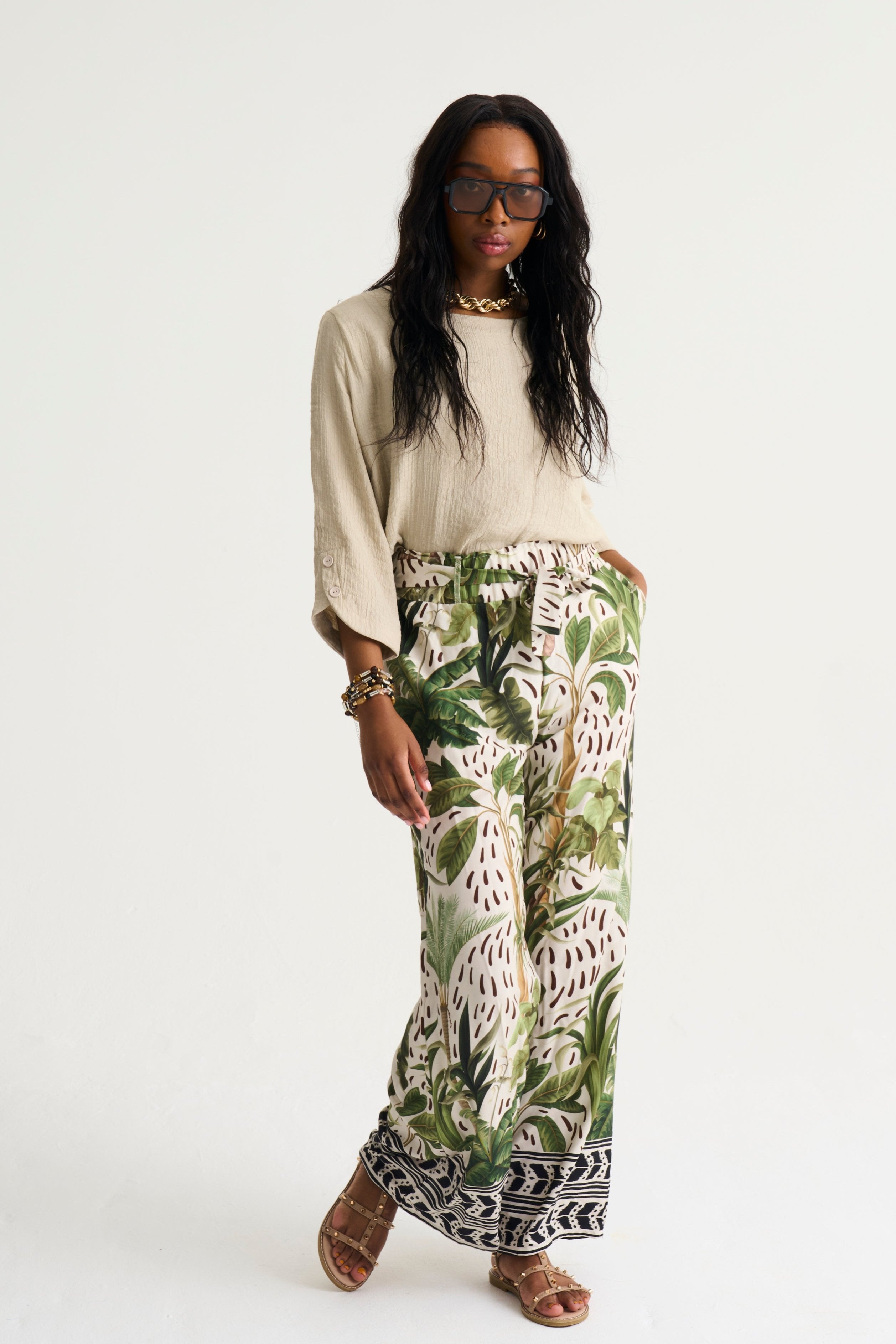 Resort Paperbag Pants