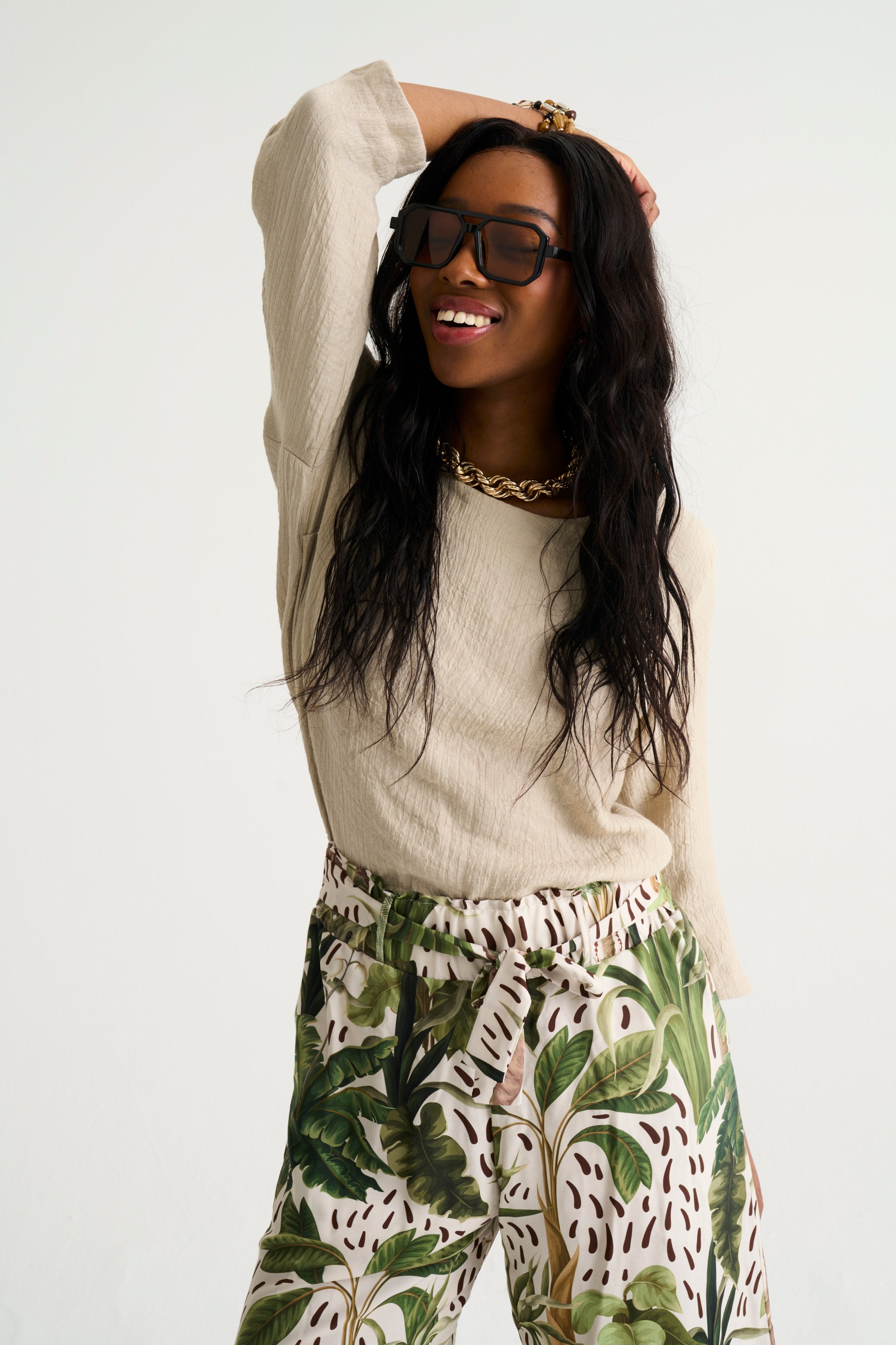 Resort Paperbag Pants