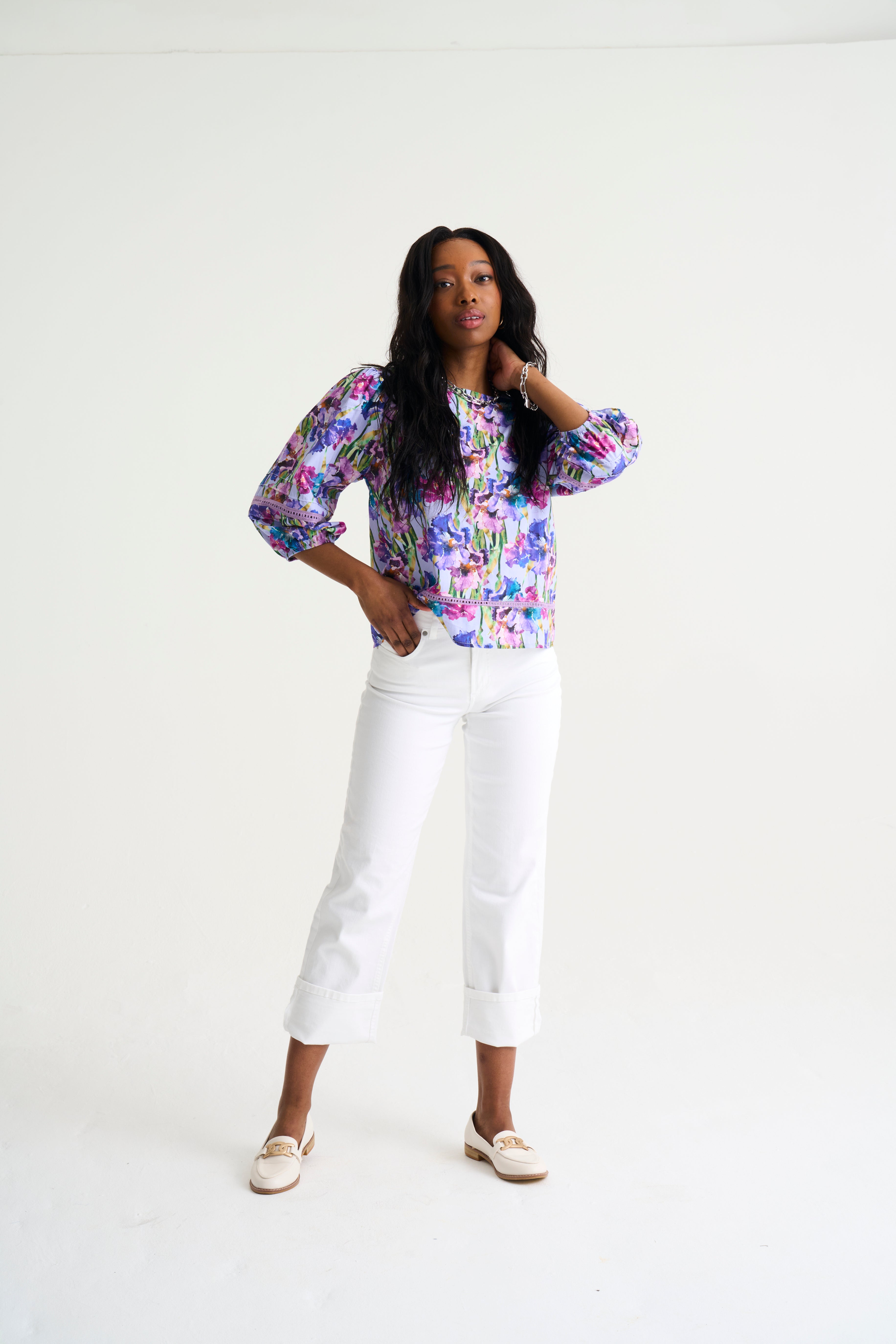Cindy Cotton Shell Top