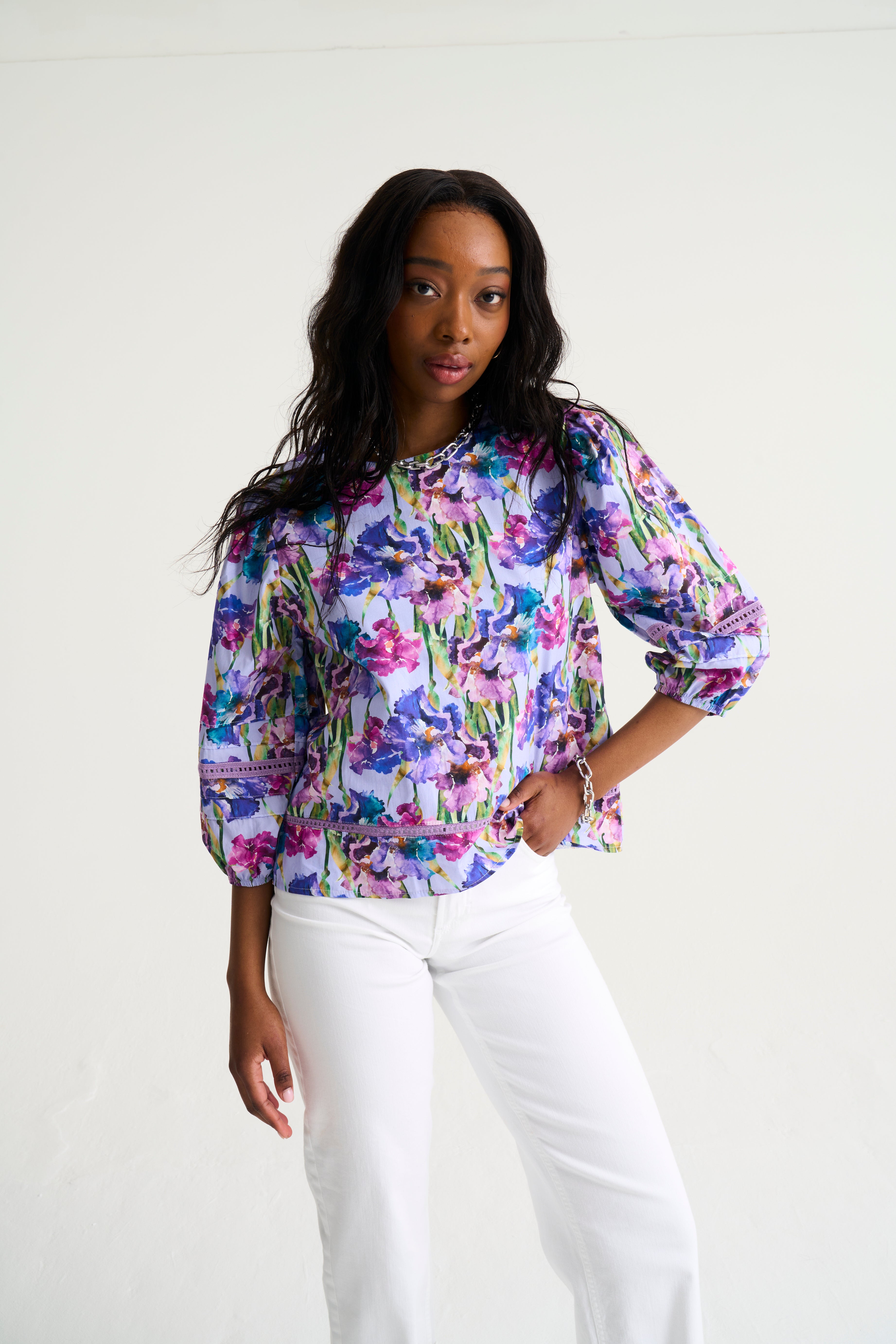 Cindy Cotton Shell Top