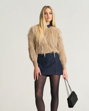 Tassel Eyelash Jersey