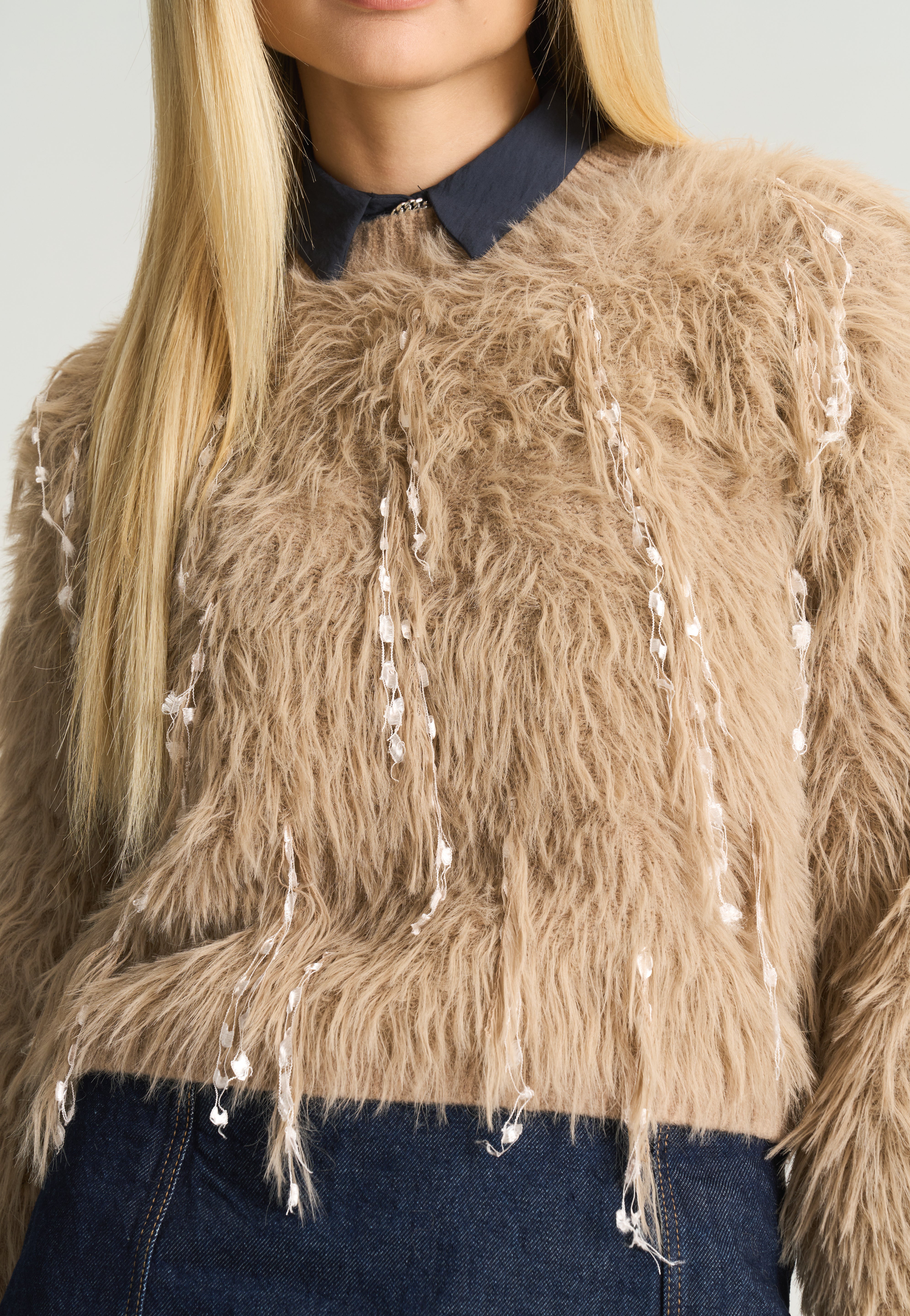 Tassel Eyelash Jersey