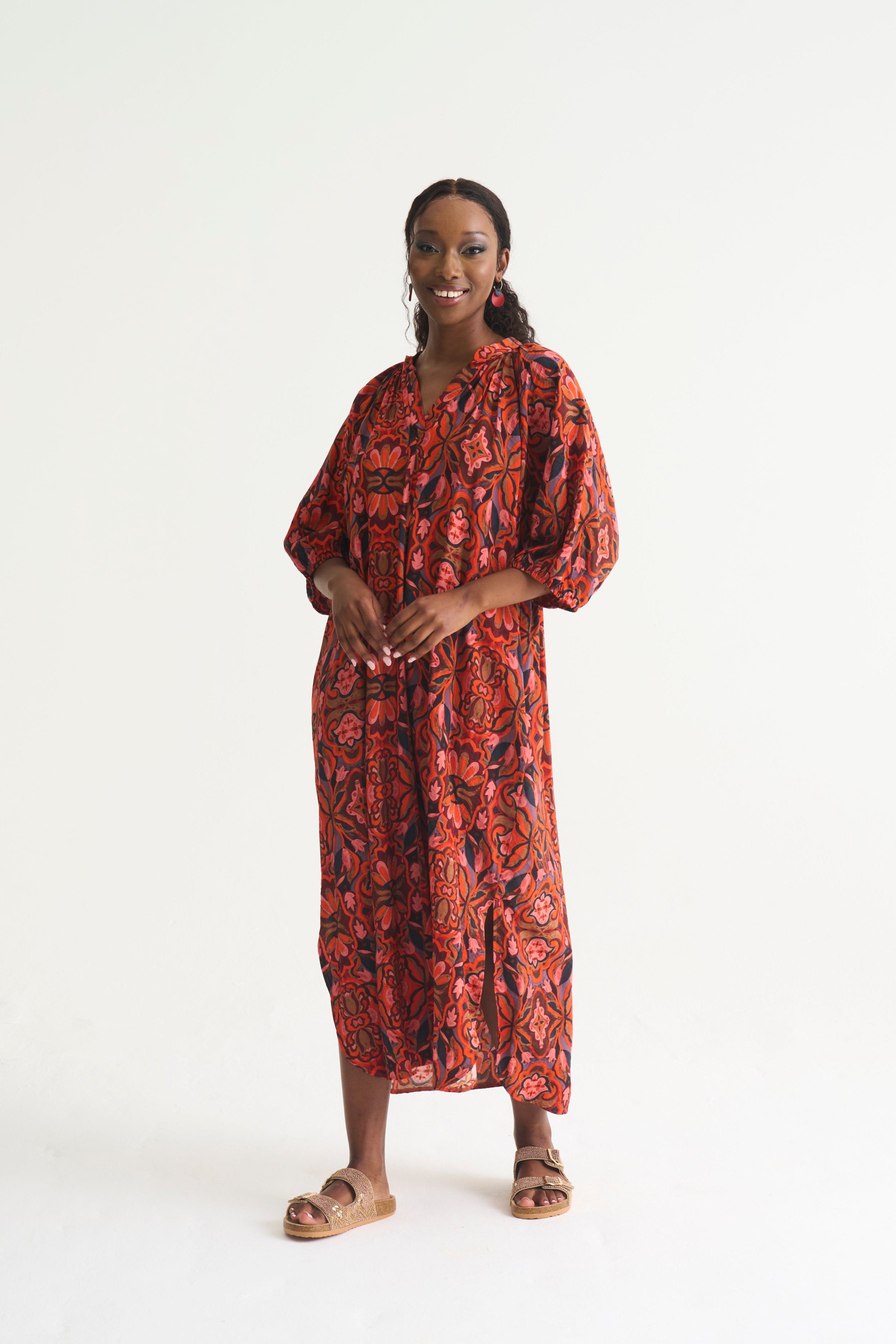 Moroccan Print Jenny Tunic