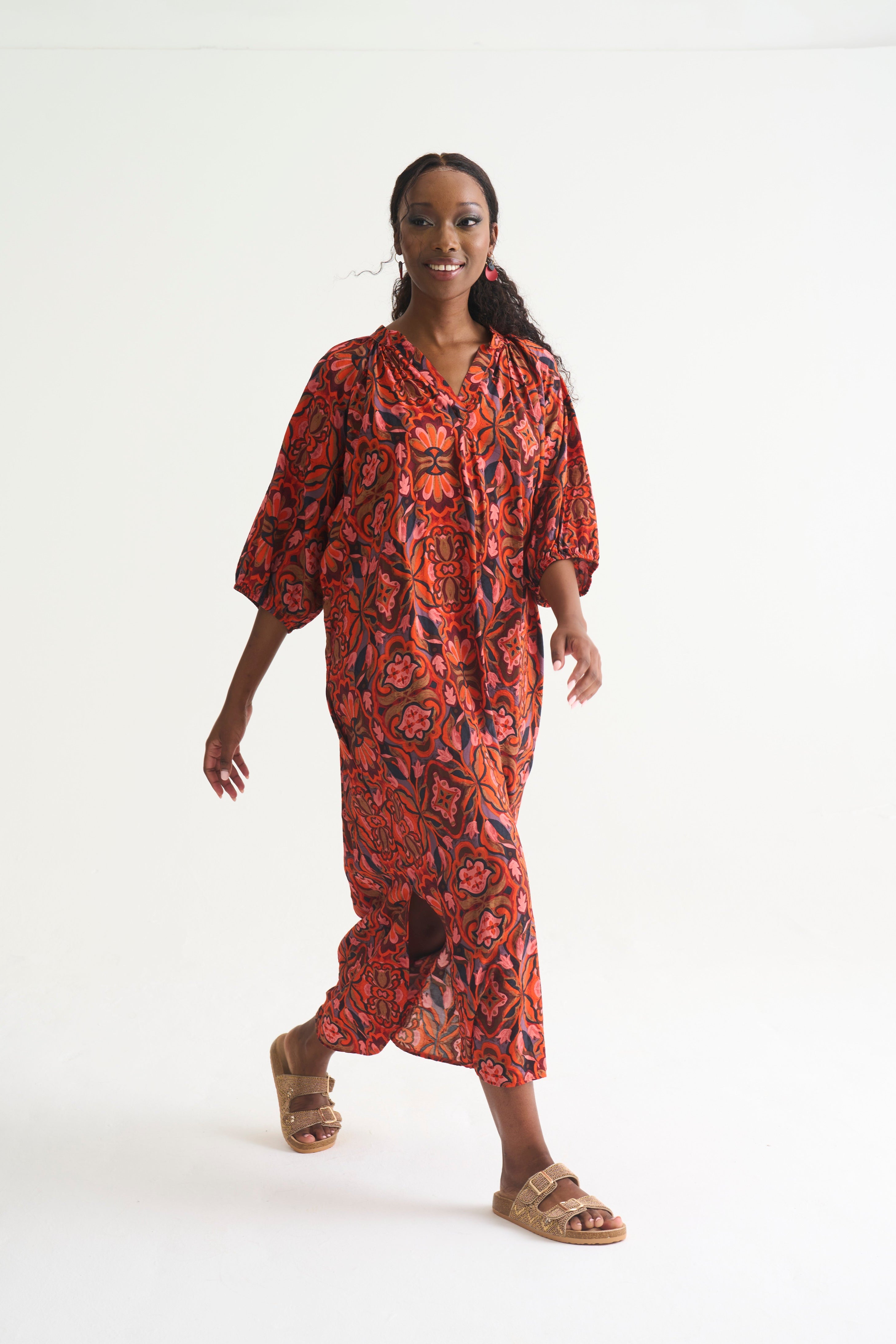 Moroccan Print Jenny Tunic