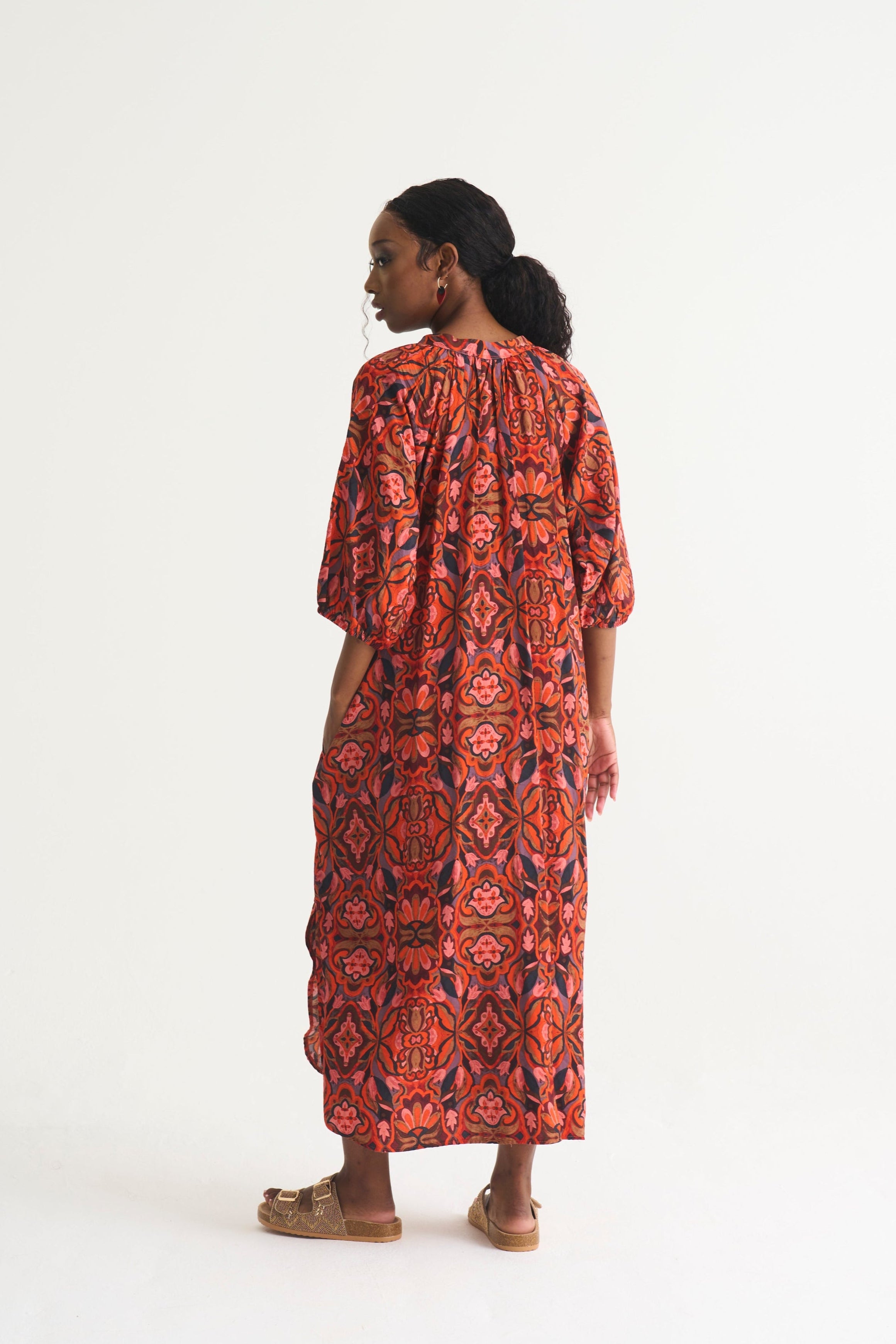 Moroccan Print Jenny Tunic