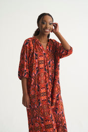 Moroccan Print Jenny Tunic