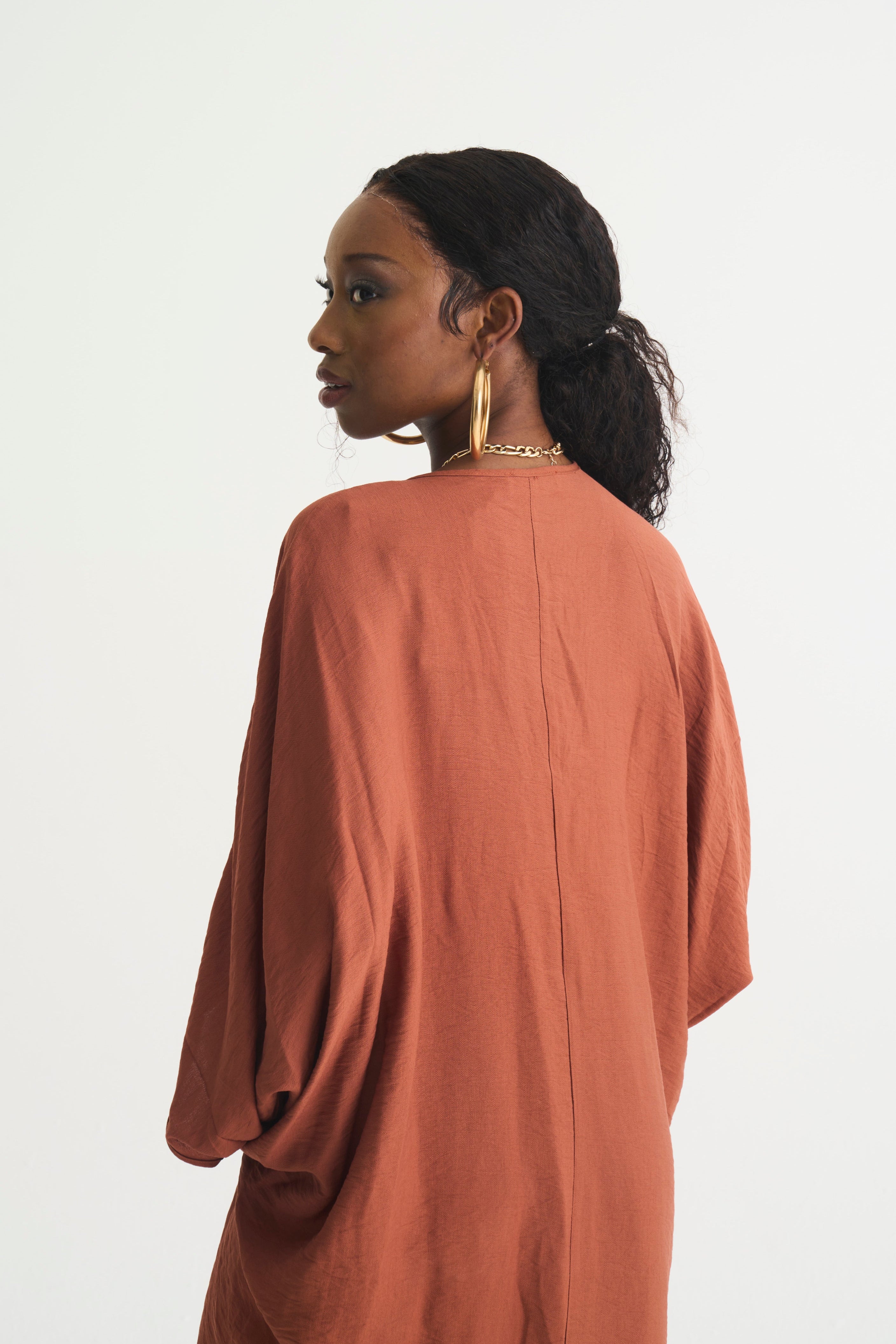 BURRO DRAPE KAFTAN