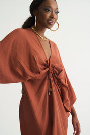 BURRO DRAPE KAFTAN