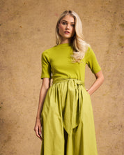 Venice Cotton Dress In Chatruese