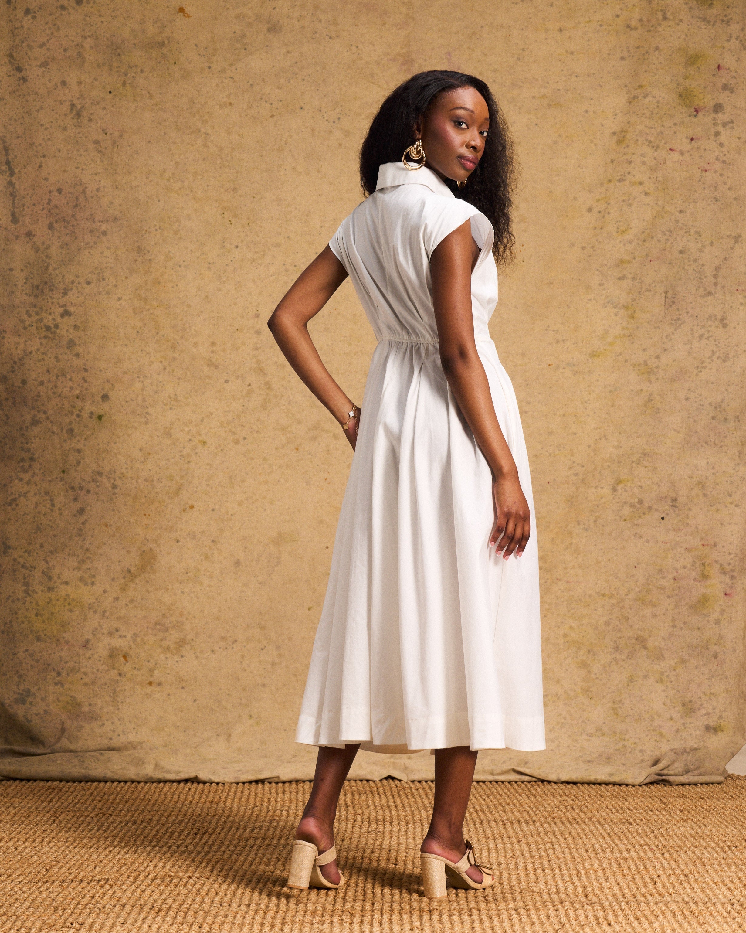 Penelope Dress in White