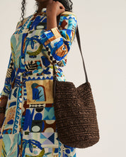 Mandrin Tunic - Blue Marrakech