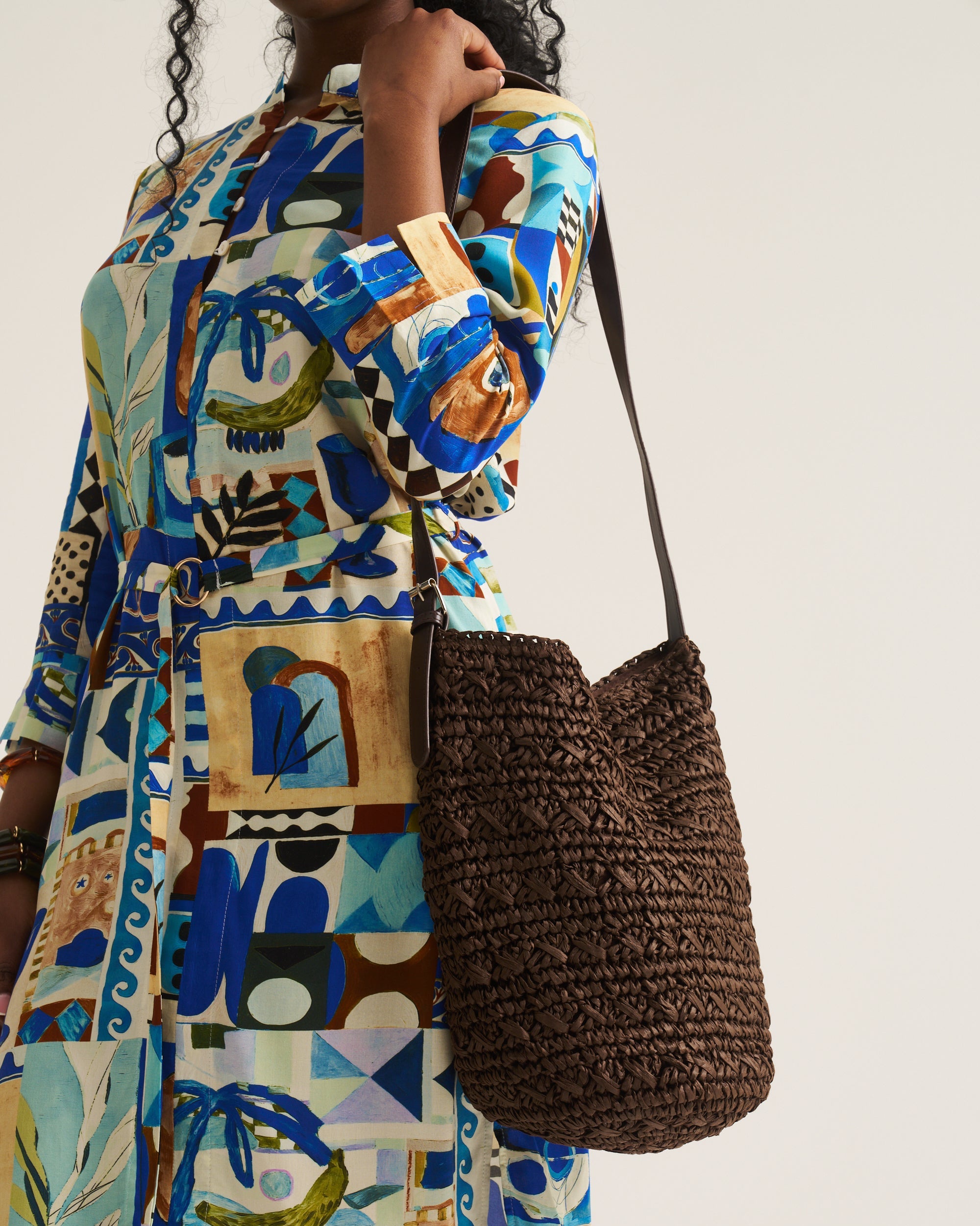 Mandrin Tunic - Blue Marrakech