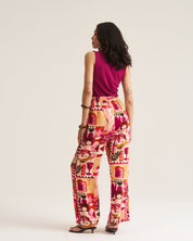 Relaxed Pants - Pink Marrakech