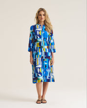 Mandrin Tunic - Blue Moon