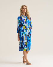 Mandrin Tunic - Blue Moon