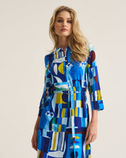 Mandrin Tunic - Blue Moon