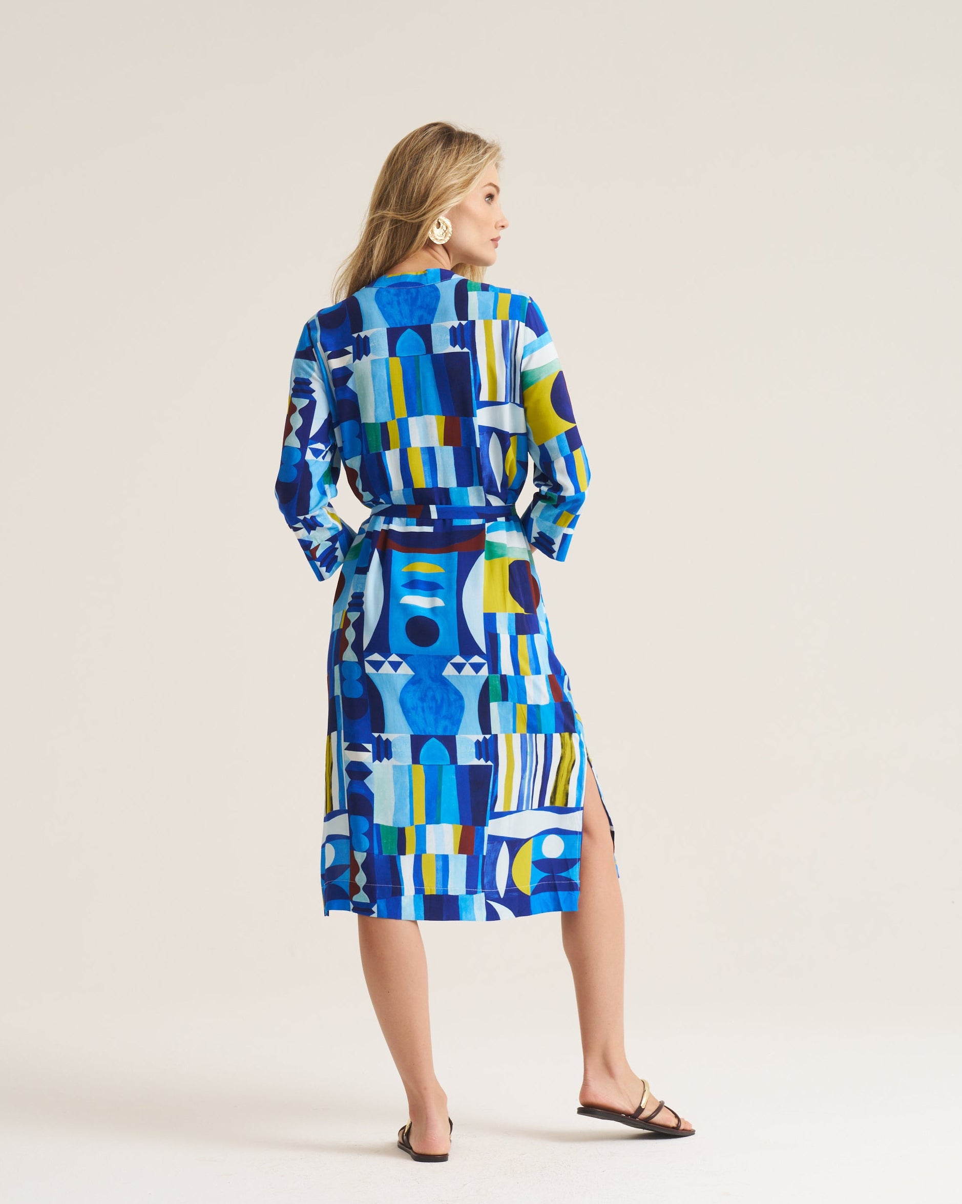 Mandrin Tunic - Blue Moon