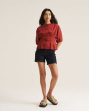 Marlow Blouse - Clay