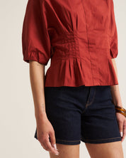 Marlow Blouse - Clay