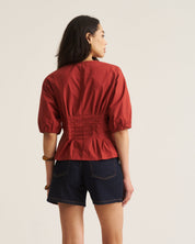 Marlow Blouse - Clay