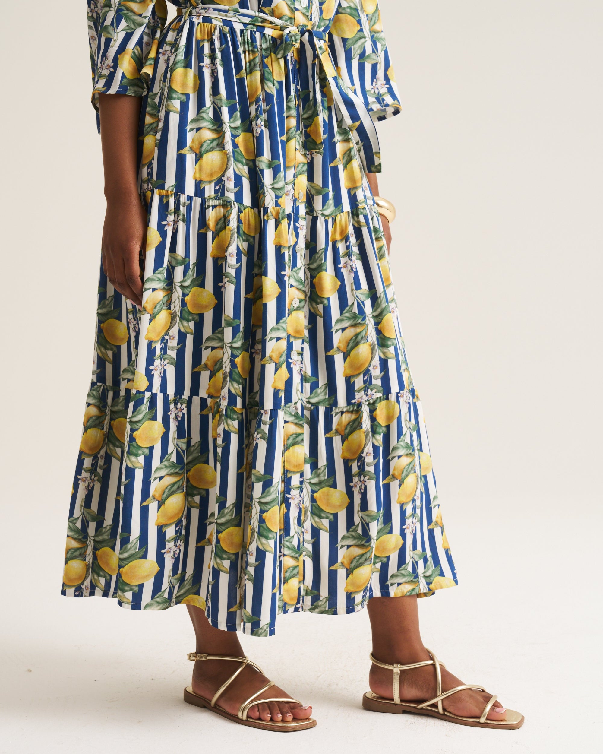 Tier Maxi - Lemon Candy Stripe