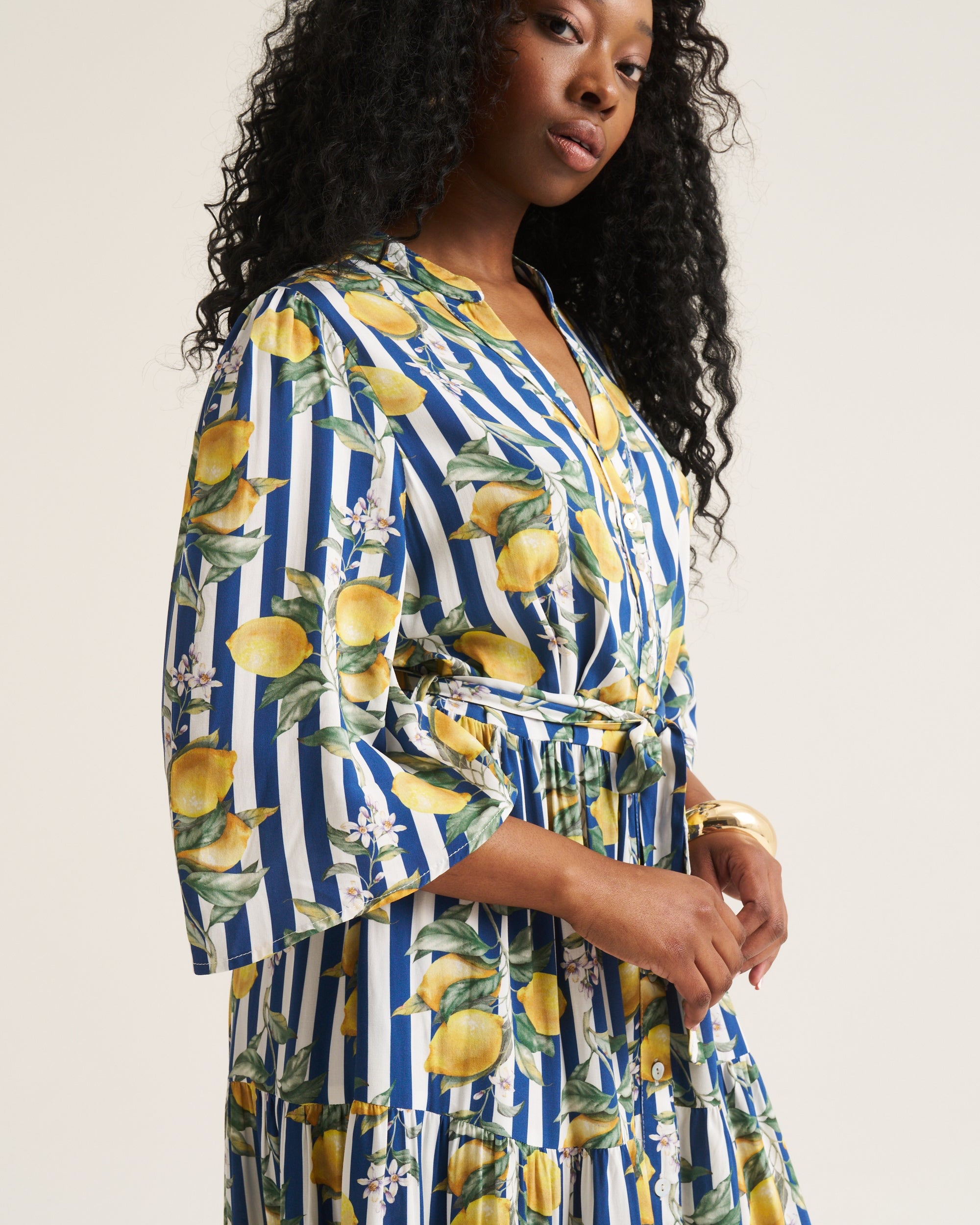 Tier Maxi - Lemon Candy Stripe