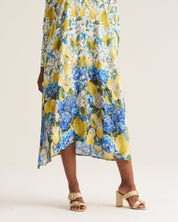 Liza Shirt Dress - Lemon Check