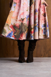 Penelope Dress in Chapel Rose