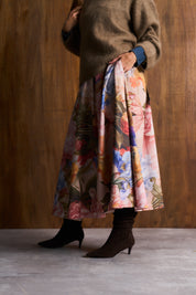 Chapel Rose Hoop Cotton Skirt
