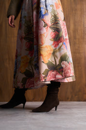 Chapel Rose Hoop Cotton Skirt