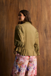 Chapel Floral Paperbag Pant