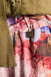 Chapel Floral Paperbag Pant