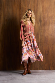 Chapel Border Cotton Kiara Shirt Dress