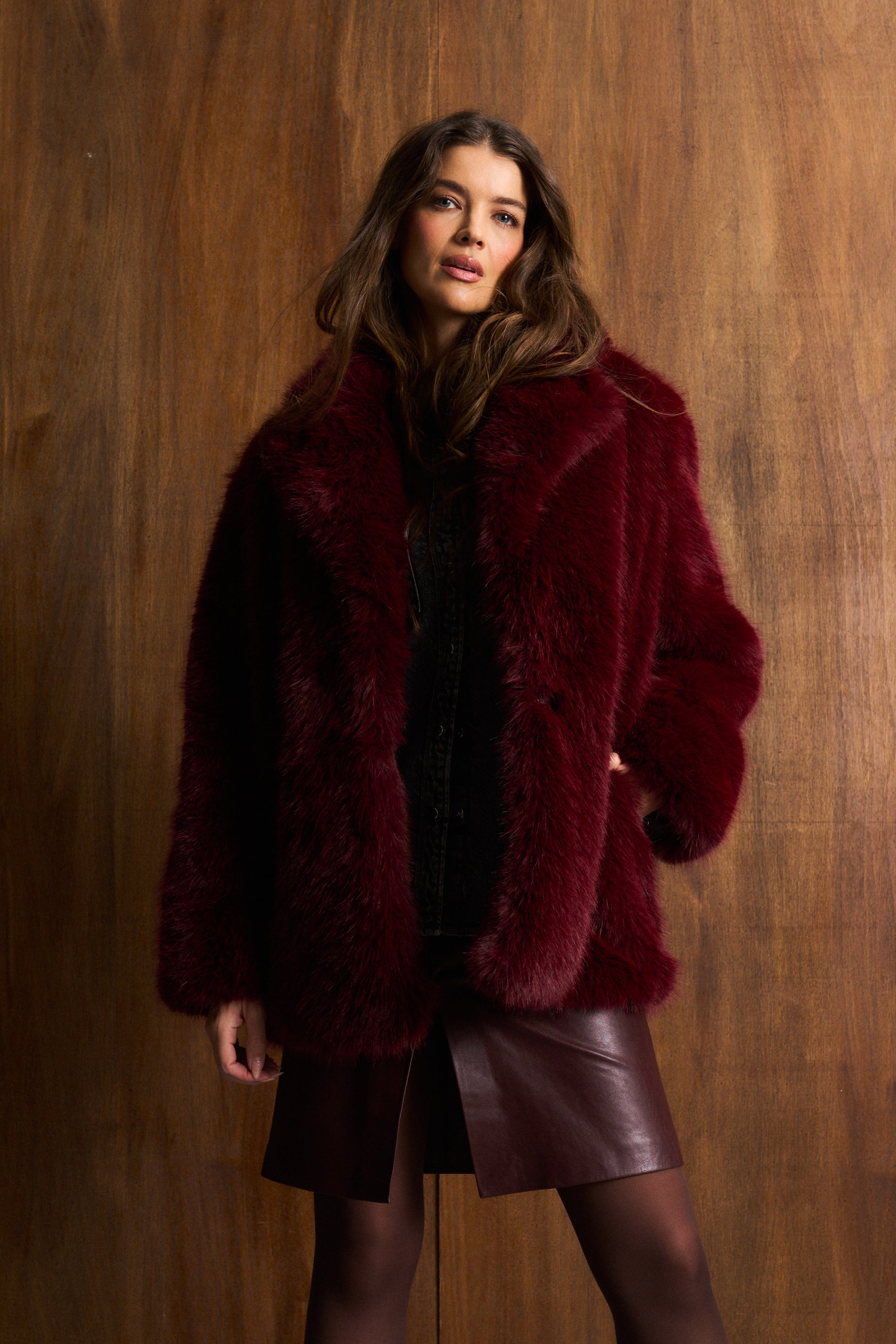 Wine Hunter Fur Coat