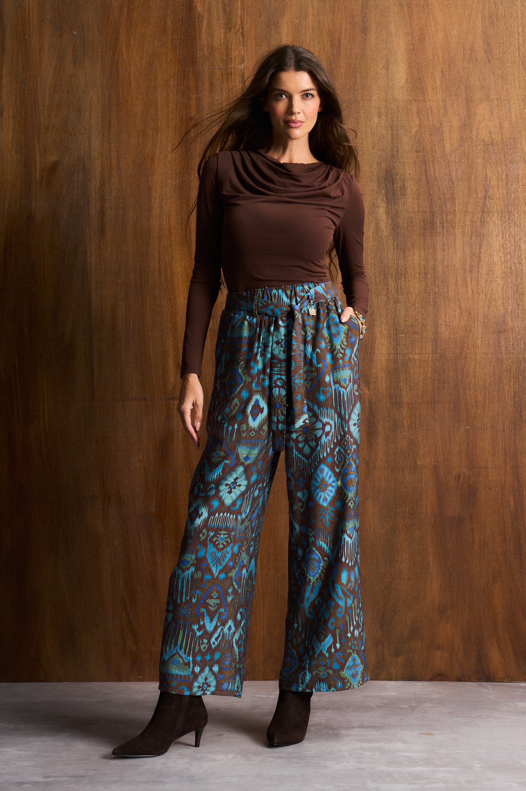 Desert Aztec Paperbag Pant