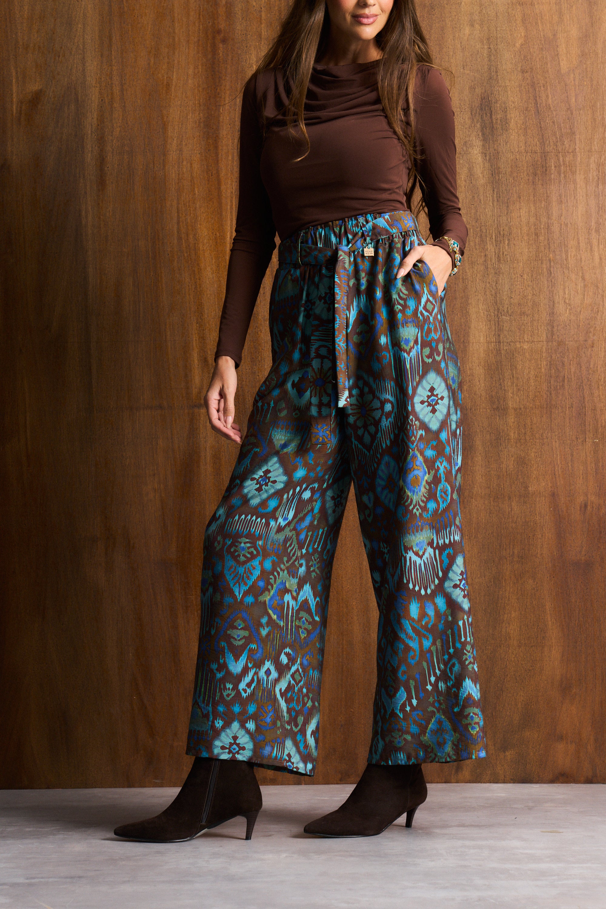 Desert Aztec Paperbag Pant
