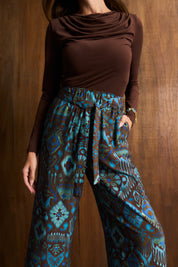 Desert Aztec Paperbag Pant