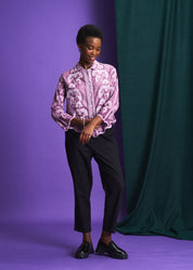 Lilac Mist Overdyed Shirt