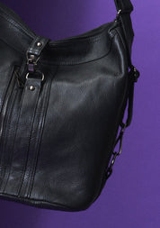 Modern Leather Slouch Bag
