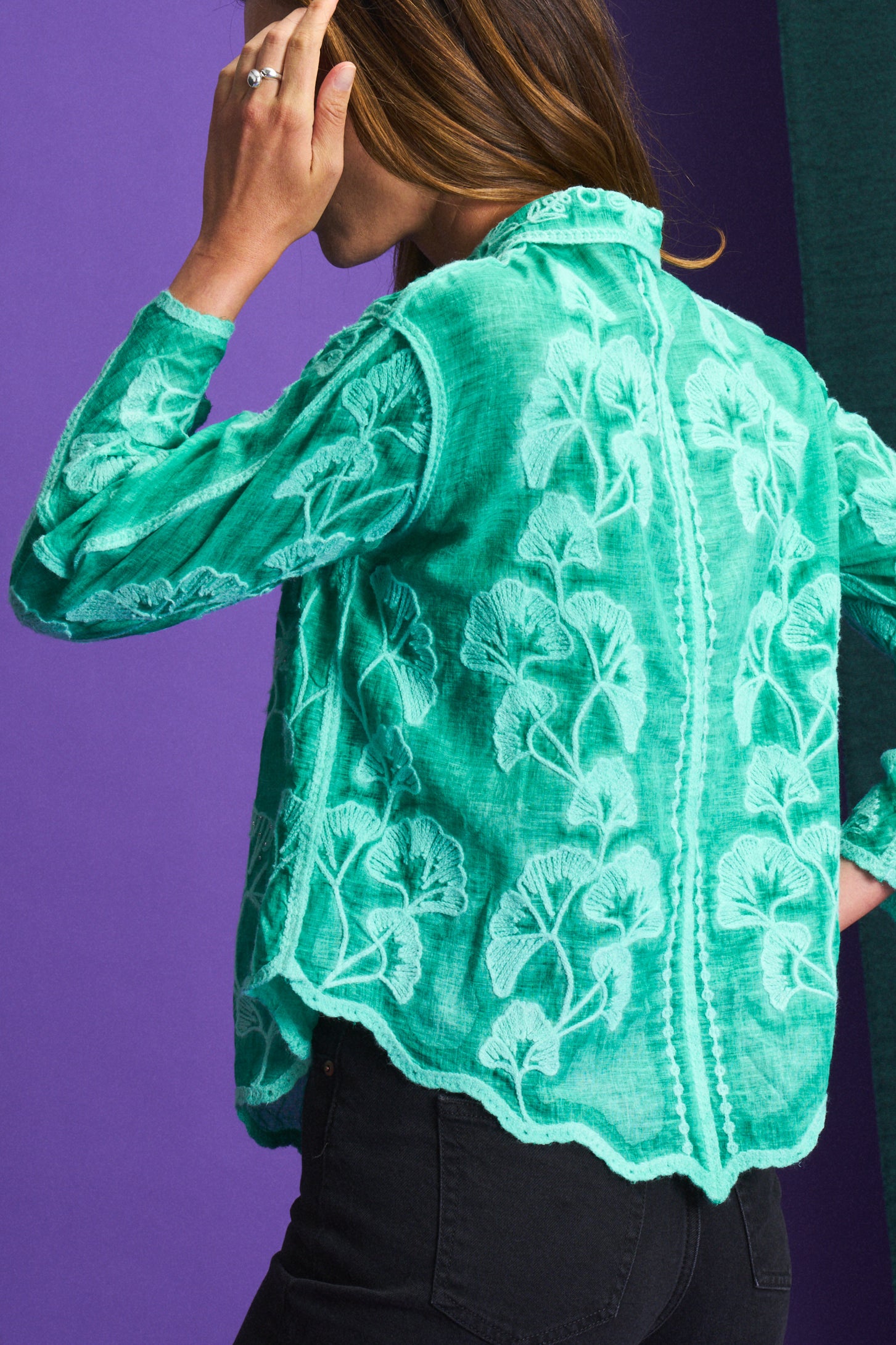 Green Mist Overdyed Shirt