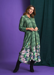 Pine Meadow Check Liza Shirt Dress
