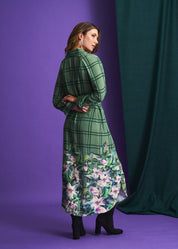 Pine Meadow Check Liza Shirt Dress