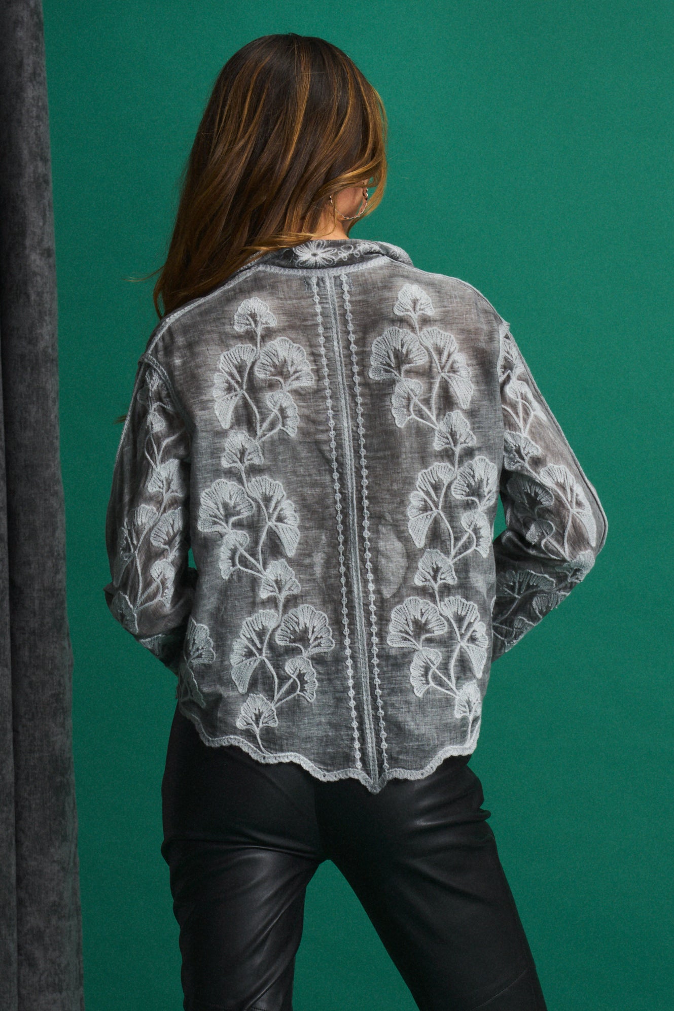 Grey Mist Overdyed Shirt