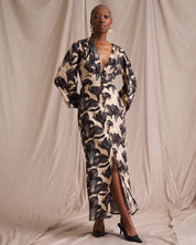 Victoria Dress Canna Lilly Print