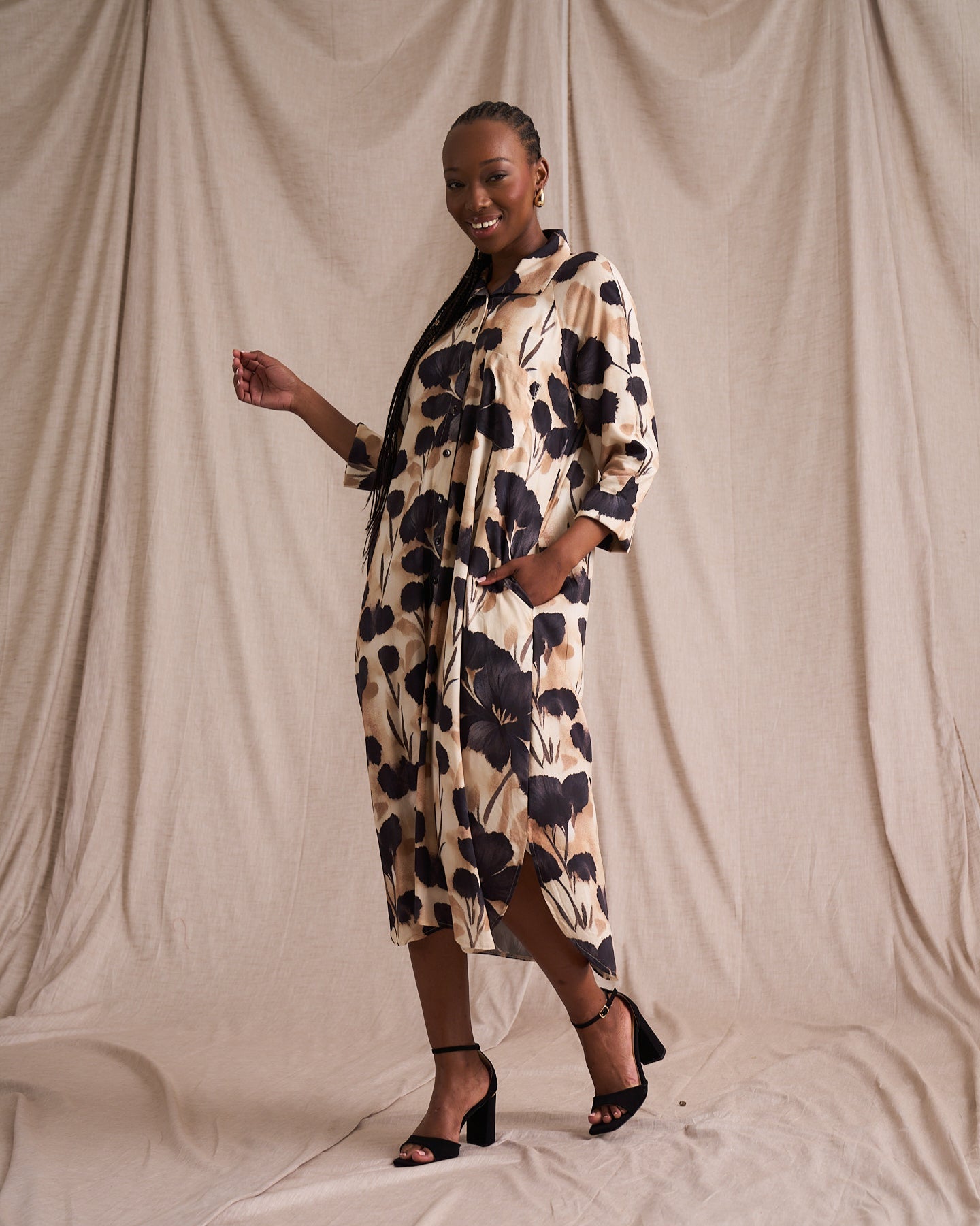 Liza Shirt Dress Atrium Floral