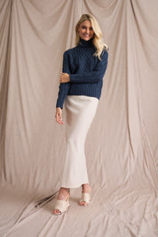 Cotton Cable Luxury Knit